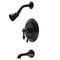 Kingston Brass KB36300ACL Single-Handle Tub and Shower Faucet, Matte Black KB36300ACL - alternate 1